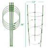 Adjustable Tomato Plant Support Cages 36 inches Garden Cucumber Trellis,