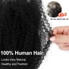 18 Inch Afro Kinkys Bulk Human Hair for Dreadlock Extensions