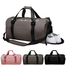 KYYLZ Sports Bags for Men and Women, Travel Bag and Handbags, Sports Bag with Shoe Compartment and Wet Compartment, Swimming Bag, Weekender Training Bag, Bag for Gym, Fitness, Holiday, Overnight,