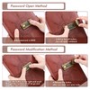 Kesote A5 Diary with Lock Leather Cover Lock Notebook Lined