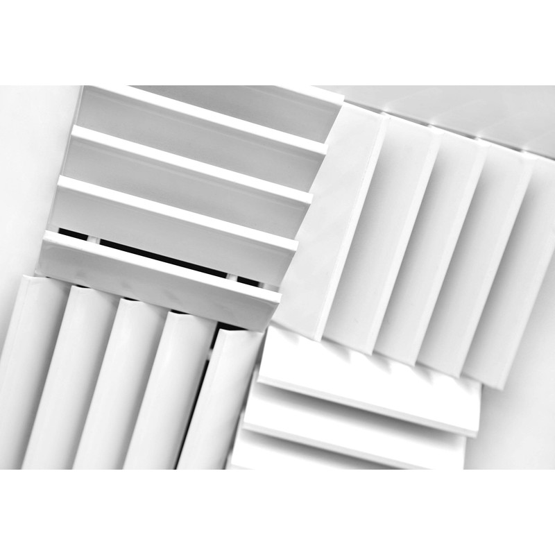 HVAC Premium 10'' w X 10'' h Extruded Aluminum Adjustable