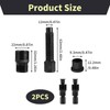 2 Pcs Bicycle Crank Remover Tool, Bicycle Crank Extractor Puller,