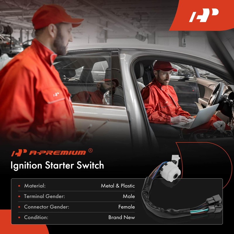 A-Premium Ignition Starter Switch Compatible with Toyota Vehicles - 4Runner