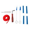 Piano Tuning Tool Set Tuning Wrench Fork Rubber Mute Wool