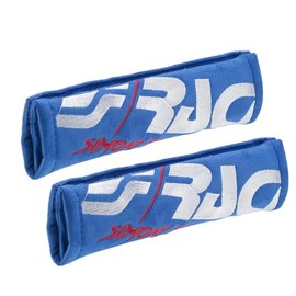 Simoni Racing CC3/B Universal Seat Belt Protectors, Blue