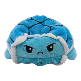 CENPEK Double Sided Flip - Happy Sad Double Sided Plush Dolls for All Ages Blue Turtle