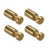 Sign Standoff 1/2" x 3/4", Solid Aluminum Sign Standoff Screws