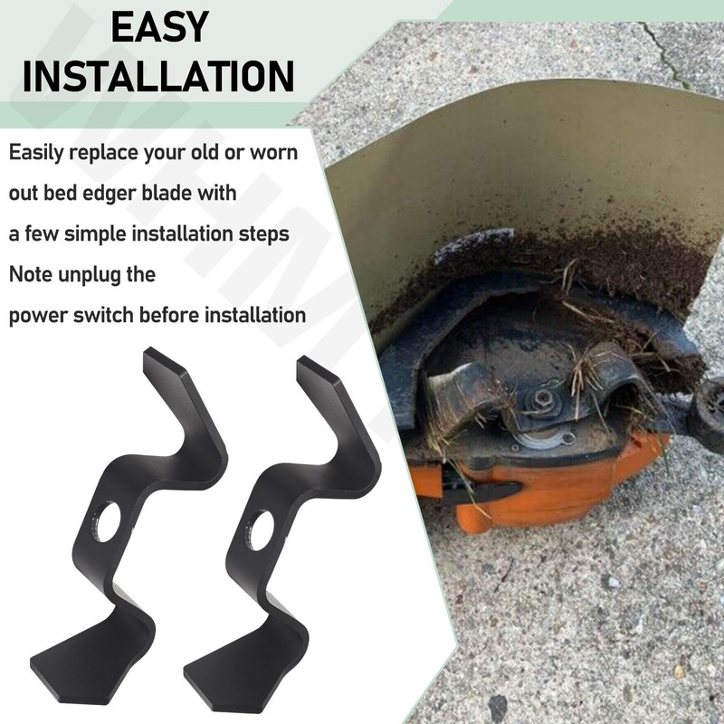 WHMYZHL 4180-710-6001 Bed Edger Blade Compatible with Stih-l Trimmer Bed