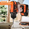 ENERTWIST Drill Bit Set, 112-Pieces 1/4" Hex Shank Impact Driver