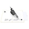 MOKIO® Pop Up Card - Tattoo - 3D Greeting Card