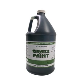 EcoColorants Concentrated Green Grass Paint - 128 oz (Gallon) Lawn Paint for Dry, Patchy or Dormant Grass - Covers up to 4,000 Square Feet - Natural, Vibrant, Easy to Apply Turf Colorant