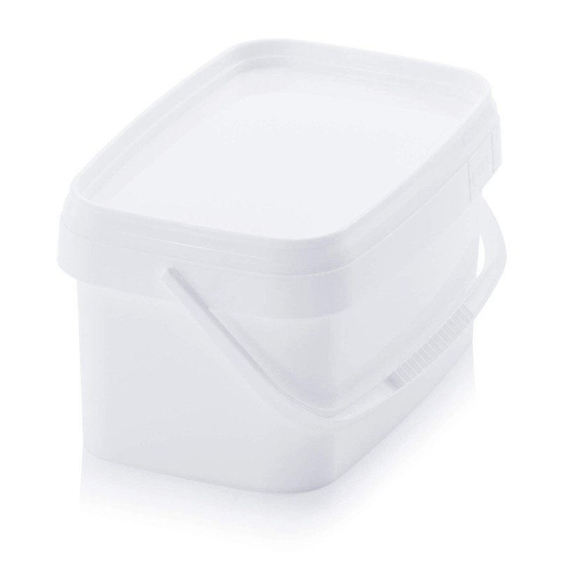 2 x Buckets 2.6 L Rectangular x 2 L 2.5