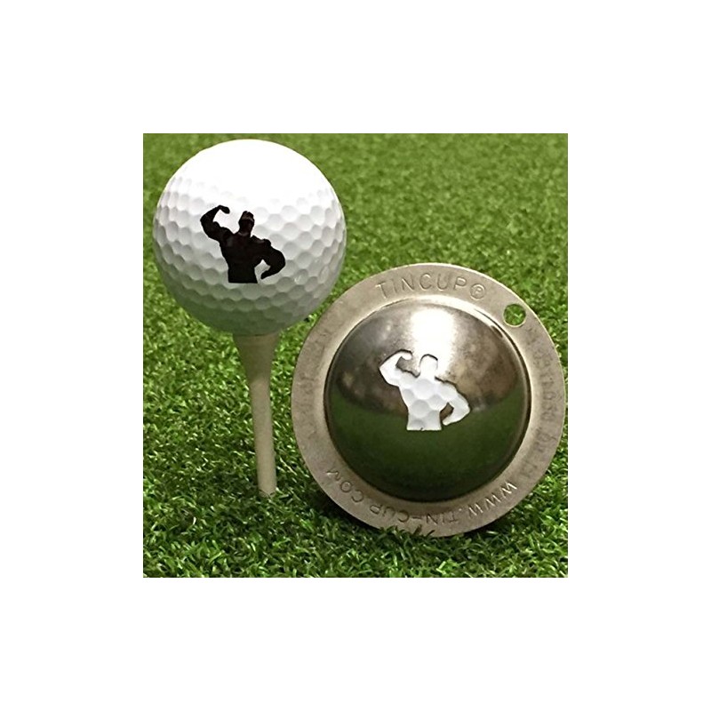 Tin Cup Golf Ball Custom Marker Alignment Tool (Big Hitter)
