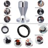 51mm Espresso Tamper Set, 5PCS Coffee Tamper Kit with WDT
