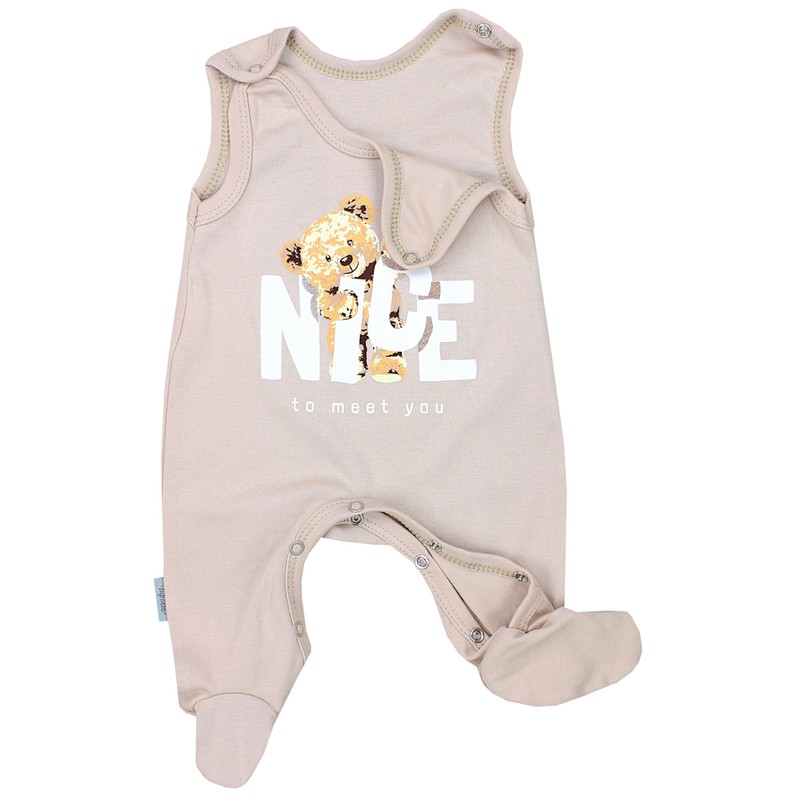 TupTam Baby Unisex Romper with Print Saying Pack of 5,