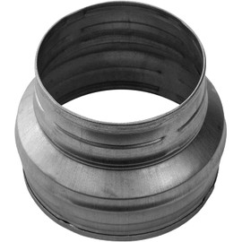 Vent Systems 160 mm to 100 mm Pipe Reduction Adapter - Reducing Connector for HVAC Ventilation Systems, Ventilation Pipe, Exhaust Pipe, Air Conditioning Connector - Round Pipe Reduction/Reducer