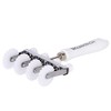 4 Gezähnter Delrin Blades, with ABS Handle Adjustable Dough Cutter.