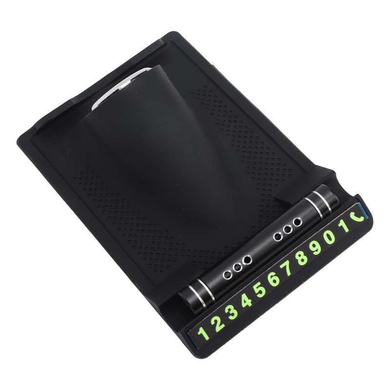 Central Console Dashboard Clock Parking Phone Number Card Aromatherapy Tube