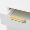 goldenwarm 5pack Matte Gold Drawer Handles 128mm Gold Profile Handle