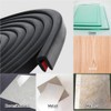 WZERHO Rubber Edging Strip - Black Plastic Trim Seal Grommet