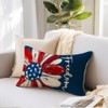 RABUSOFA 4th of July Patriotic Pillow Covers 12X20 Inch,Freedom Memorial