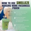 SMELLEZE Reusable Elderly Smell Removal Deodorizer: Rid Sick Odor in