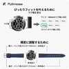 Fullmosa Watch Band, Genuine Leather, 0.8 inch (20 mm), Top