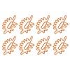 100pcs Paper Clips Portable Mini Cute Dinosaur Shape Electroplated Metal
