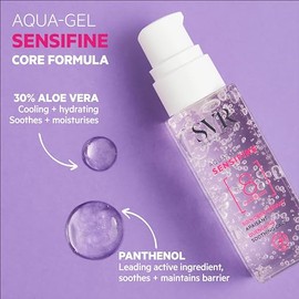 SVR Sensifine Aqua-Gel Hidratante Facial para Piel Sensible con Pantenol, 40 ml