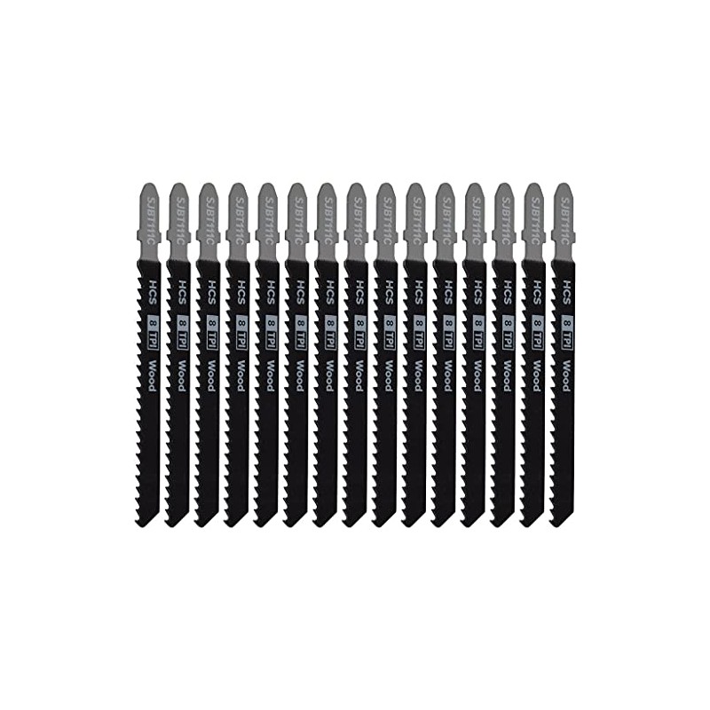 Ufixt Jigsaw Blade for General Wood 100mm 8tpi Pack of