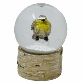 Heaven Sends Christmas Robin Snowglobe, Multicolour, 4.5x4.5x6cm, GAC340