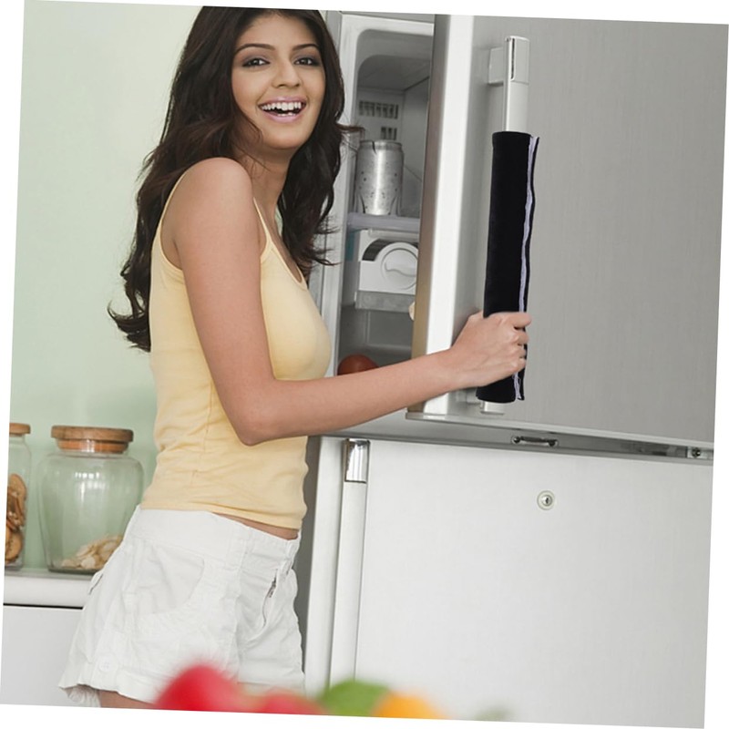 jojofuny 2pcs Refrigerator Handle Non- Kitchen Appliance Protector for Oven