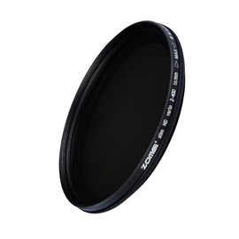 ZOMEi 58mm Ultra Slim ND2-ND400 Fader Variable Neutral Density Adjustable Lens Filter Ultra Slim ND Filter Optical Glass