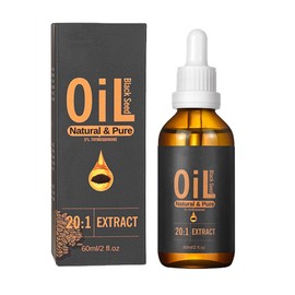 Black Seed Hair Oil-Cold-Pressed,2fl Oz Turkish Black Cumin Seed Oil Hair Serum For Frizzy DryHair