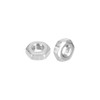 METALLIXITY Hex Nuts (M3x0.5mm) 100Pcs, Carbon Steel Metric Coarse Thread
