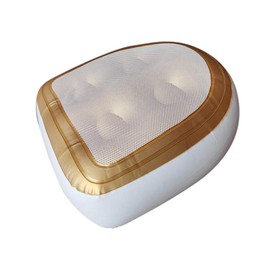 WBTY Bath Pillow, Spa Pillow, Bath Pillow with Mesh Cover, Non-Slip Suction Cups, Inflatable Booster Seat for Spa and