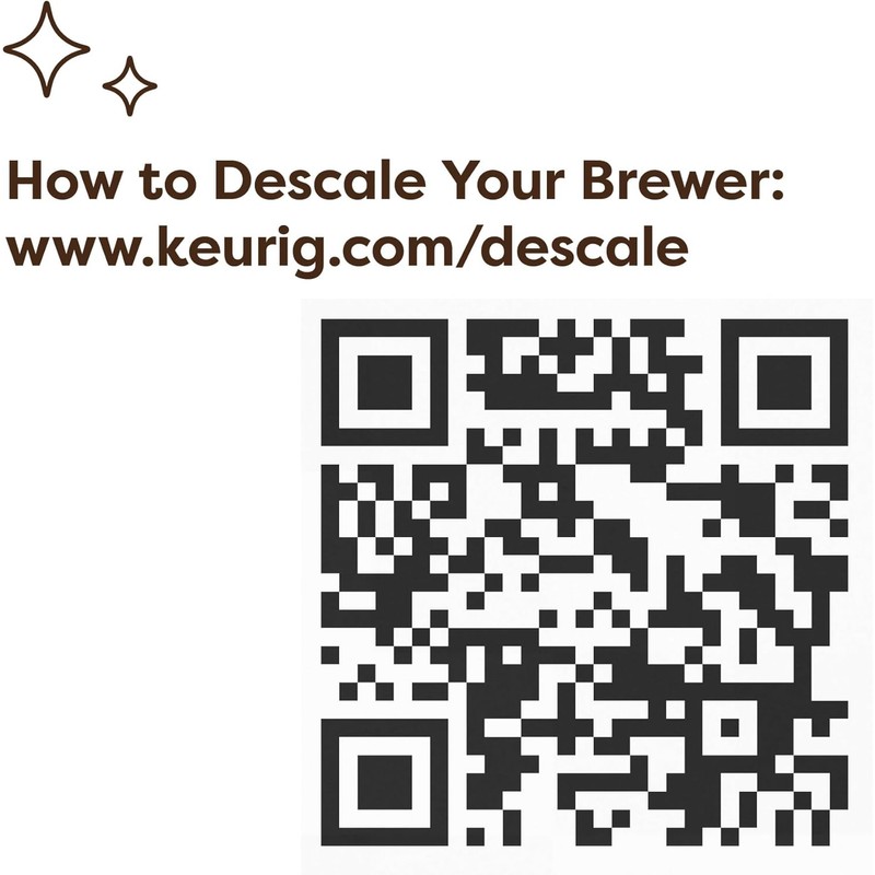 Keurig 3-Month Brewer Maintenance Kit Includes Descaling Solution, Water Filter