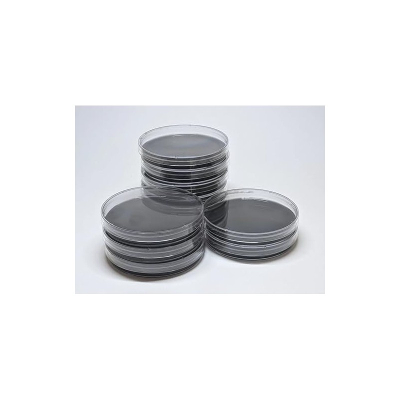 MEYA Agar Plates 10pcs Plastic Petri Dishes with with Activated