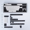 Black and White Key Cap Set 150 Keys MSA Profile