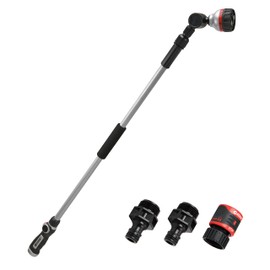 Eden 94624 Pro Metal 6-Pattern Turbo Extension Watering Wand