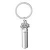 BOPREINA Cremation Jewelry Urn Keychain for Ashes Stainless Steel Tree