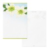 Midori 88783006 Postcard High Summer Letter Foil Clematis Pattern