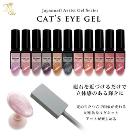Reliable Japanese Cat Eye Gel Artist Gel Series Color Gel (AE22, Coral Pink)