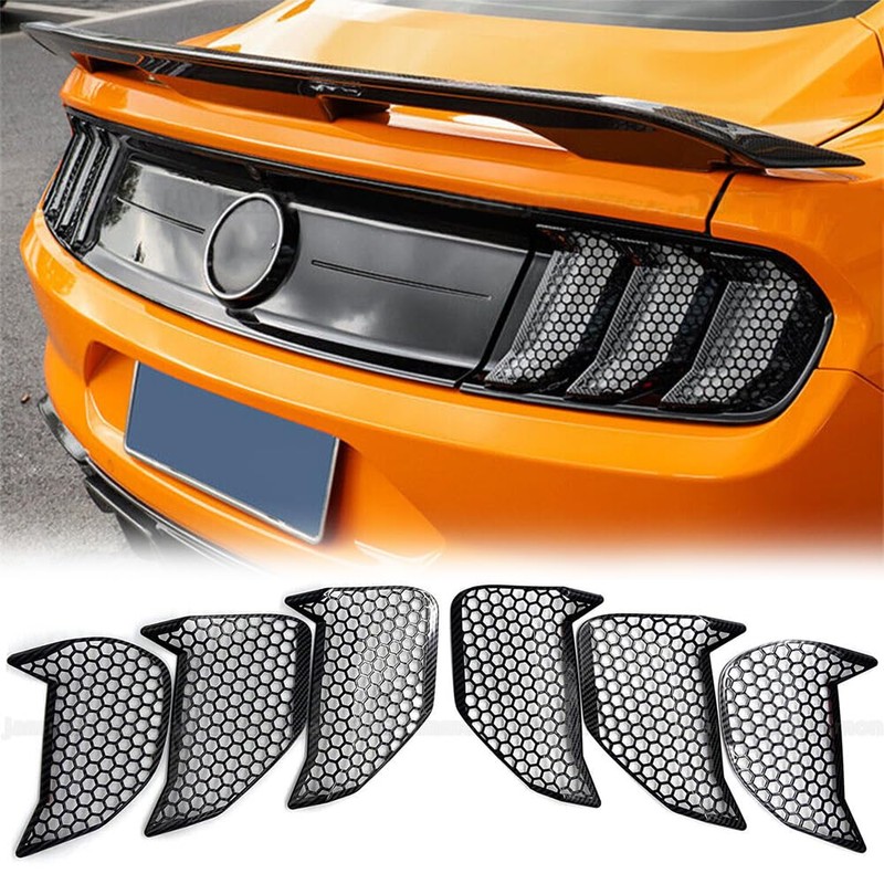 Ombialo Tail Light Lamp Cover Compatible with Ford Mustang 2018-2023
