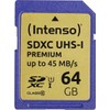 Intenso 3421490 64GB Class 10 UHS-1 SDXC Memory Card