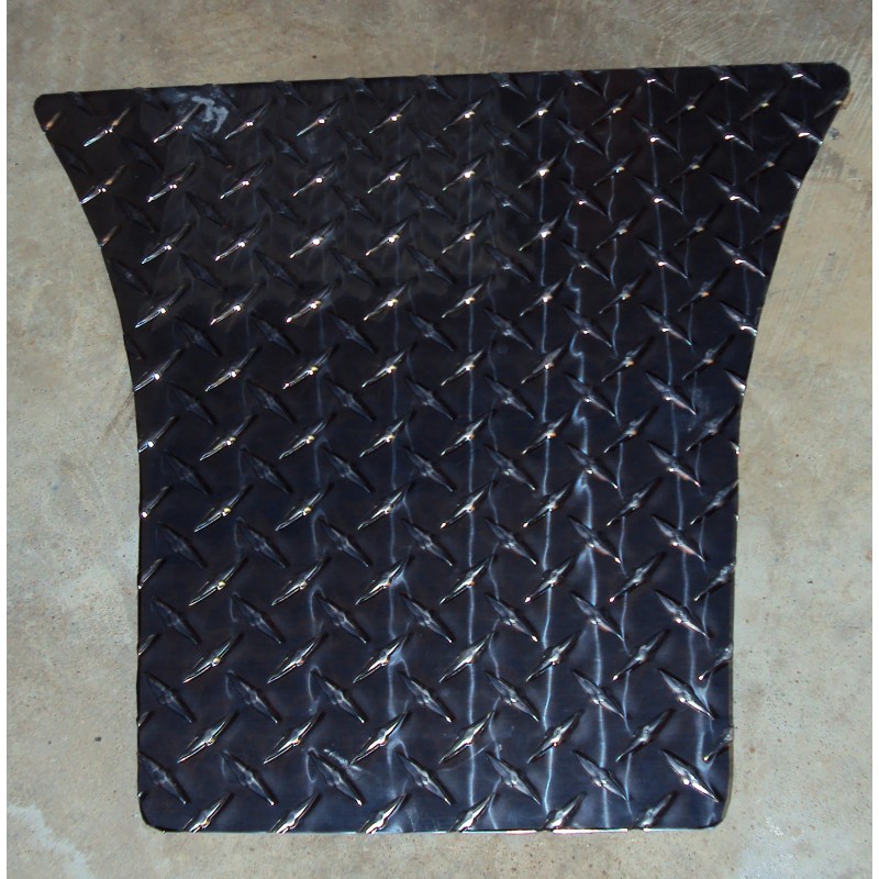 PBR Ez go RXV golf cart Diamond Plate Polished Aluminum