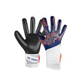 Reusch Pure Contact Silver Adult Goalkeeper Gloves with Negative Construction and Ultimate Grip
