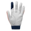Boombah Momentum Batting Glove Navy/White/Orange - Size Small