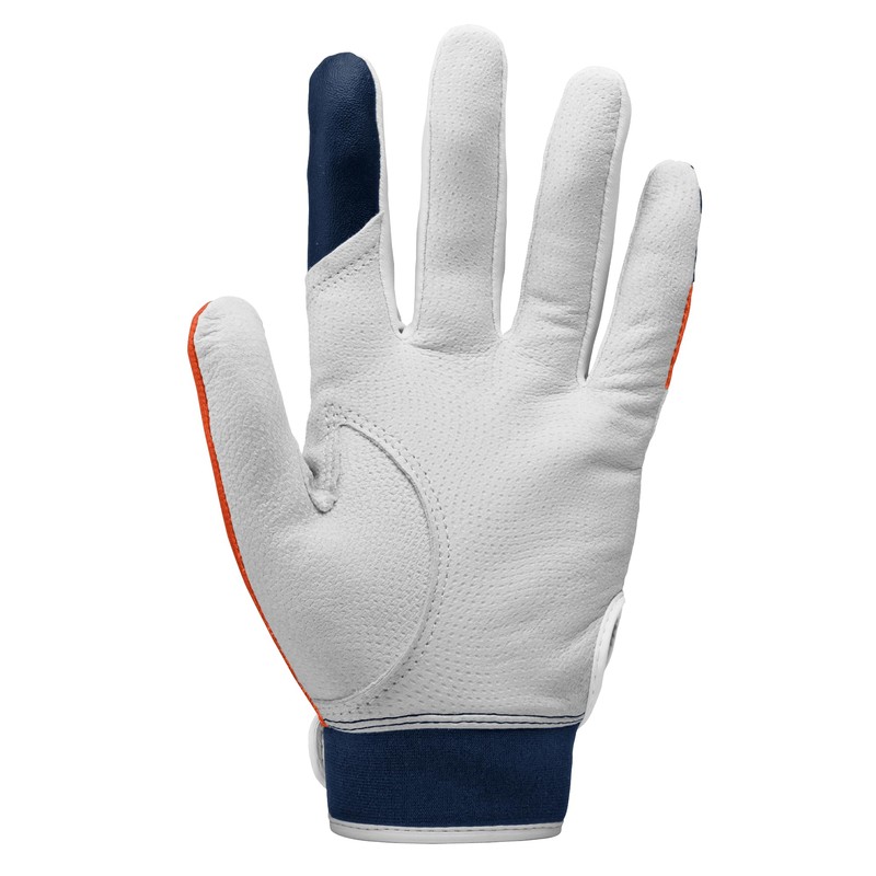 Boombah Momentum Batting Glove Navy/White/Orange - Size Small