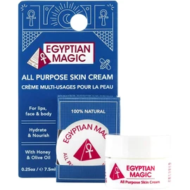 Egyptian Magic Crema Multiusos Hidratante para Piel Seca, con Ingredientes Naturales para Rostro y Cuerpo, 0.25 oz / 7.39 ml